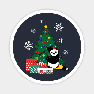 Kung Fu Panda Around The Christmas Tree Magnet